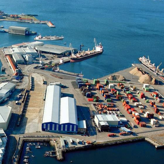 Harbour of Marín