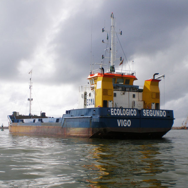 hopper dredger Ecológico segundo